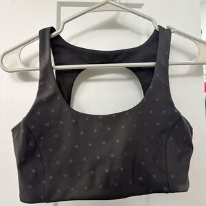 Stellar Black Sports Bra